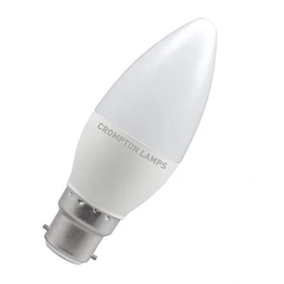 Image of Crompton LED Candle Thermal Plastic 5.5W 6500K BC B22d