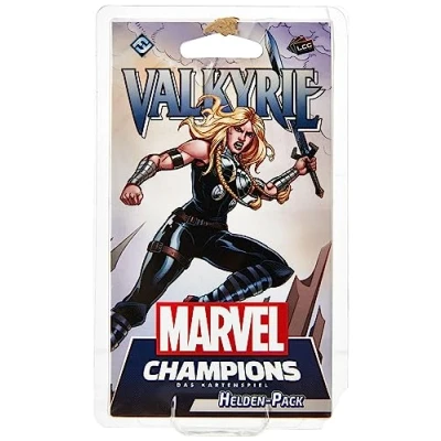 Image of Fantasy Flight Games, Marvel Champions: LCG Valkyrie, Hero Expansion, Expert Game, Card 1 4 Players, Ages 14+, 60+ Minutes, German