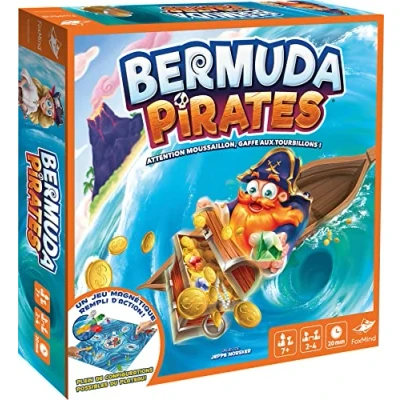 Image of Asmodee France FOXBERMU02FR Pokemon, Foxmind Pirates Bermuda Shorts