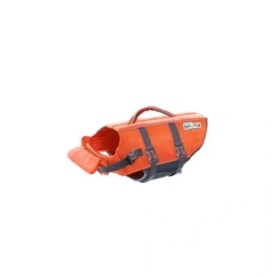 Image of Outward Hound Granby Splash Orange Dog Life Jacket, XS
