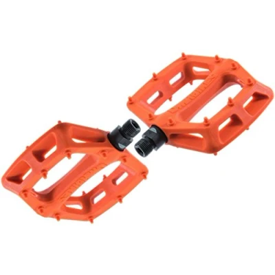 Image of DMR V6 Plastic Pdl Orange, CrMo Axle