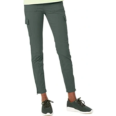 Image of MYT EX M&amp;S Womens Cargo Skinny Stretch Trousers Ladies Girls Zip Leg Cotton Brushed Chino Pants UK Sizes 6 24 (Green, 14 Regular, Numeric_14)