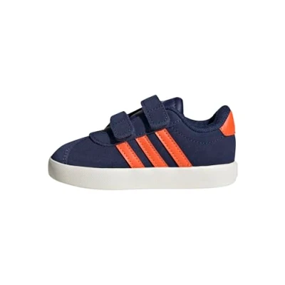Image of adidas Boy&#039;s Unisex Kids VL Court 3.0 Shoes Infants, Preloved Scarlet/Core White/Bright Red, 6.5 UK Child