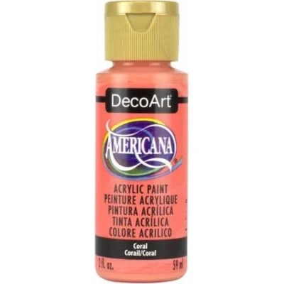 Image of Deco Art Americana Acrylic Paint 2Oz Coral
