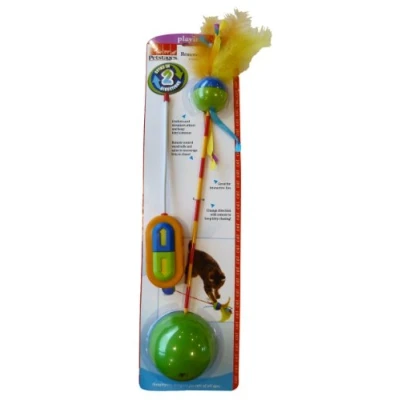 Image of Petstages Run and Roll Remote Control Wand Cat Toy