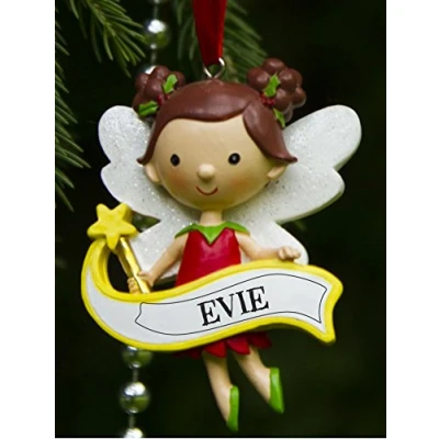 Image of Boxer Gifts Evie Fairy Decoration, Ceramic, Multi Colour, 7.2 x 5 1 cm