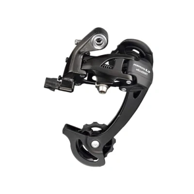 Image of microSHIFT MarvoLT M46 Rear Derailleur 8 and 9 Speed Long Cage Black