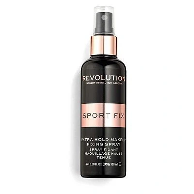 Image of Makeup Revolution Sport Fix, Long Lasting Matte Fixing Face Spray For All Day Wear, 100ml (Packaging may vary)