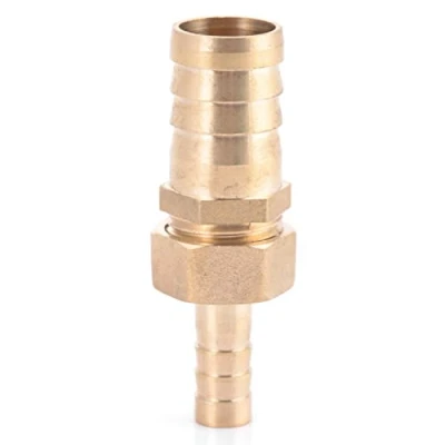 Image of Brass Fitting Hose Barb Tail Reducer Reducing Plug Connector (10 16mm)