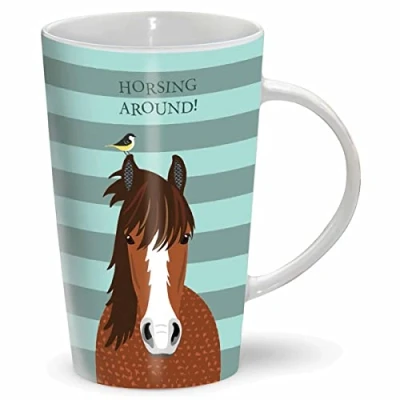 Image of Latte Mug Horsing Around