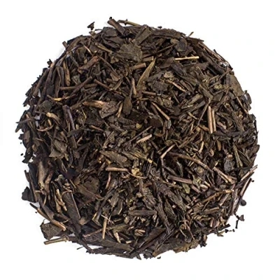 Image of Moya Organic Japanese Hojicha Green Tea Loose Leaf 80g Roasted from Japan Friendly for Vegans and Vegetarians Packed in a Resealable Bag