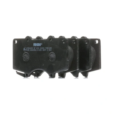 Image of 4605A472, 4605A481, 4605B993, 4605B994 Brake pad set FERODO PREMIER ECO FRICTION FDB1698 with acoustic wear warning without accessories