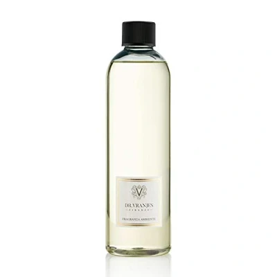 Image of Dr. Vranjes Ginger Lime 500 ml Refill with White Sticks, Reed Diffuser Refill, Home Fragrance, Main Scent Fruity, Atmosphere Energising, Fragrance Color Yellow, Made in Italy