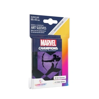 Image of Gamegenic Marvel Champions Sleeves Hawkeye Multi Language (Includes Spanish)