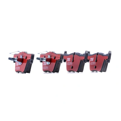 Image of 34216850569, 34216873093, 6850569, 6873093 Brake pad set TRW DTEC COTEC GDB1919DTE prepared for wear indicator BMW: 1 Hatchback, 3 Saloon, Touring