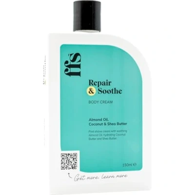 Image of 150ml Repair &amp; Soothe Post Shave Body Cream for Women w/Shea Butter, Almond Oil, Coconut Butter Paraben Cruelty Free Moisturiser Dry Skin FFS Beauty Sensitive