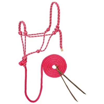 Image of Weaver Leather Diamond Braid Reflective Rope Halter &amp; Lead