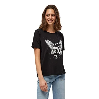 Image of Desires Women&#039;s Hibras T Shirt 9000W Black Washed XS