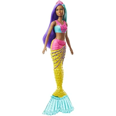 Image of Barbie GJK10 Dreamtopia Surprise Mermaid Doll,Purple