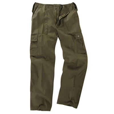 Image of 6 Pocket Basic Combat Cargo Trousers Olive (32)