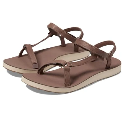 Image of Teva Original Universal Walking sandals, Women&#039;s, Size: 6.5, Acorn Leather