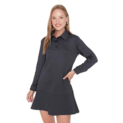 Image of Trendyol Dress Navy Blue