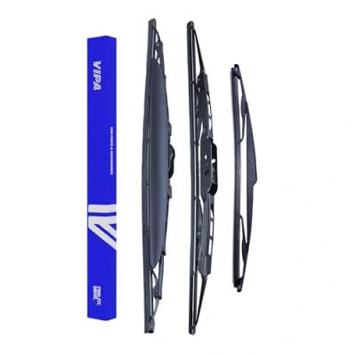 Image of Vipa Wiper Blade Set fits: PEUGEOT 206 Hatchback Jan 2001 to Dec 2009
