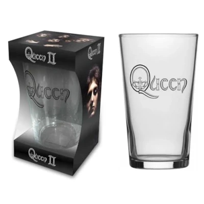 Image of razamataz Queen Beer Glass II Logo Pin 570 ml