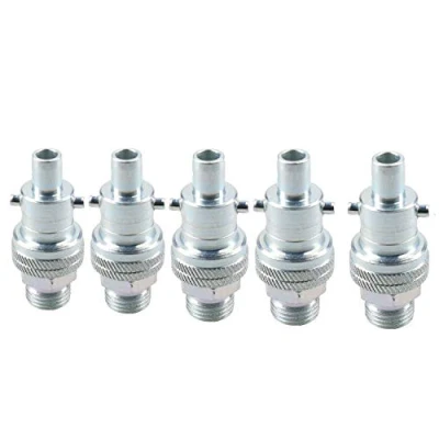 Image of PCL Instant Air Fitting Swivel Body Male Adaptor 1/4&quot; BSP Thread AA5302 x 5