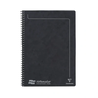 Image of Europa A4 Side Bound Note Maker Black (Pack of 1)
