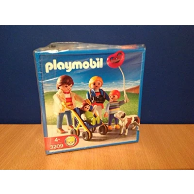 Image of Playmobil Family With Stroller 3209