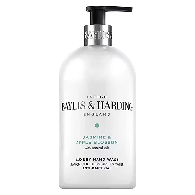 Image of Baylis &amp; Harding Jasmine Apple Blossom Antibacterial Hand Wash 500ml