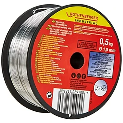 Image of ROTHENBERGER Industrial Aluminum Welding Wire, Ø 1.0 mm; 0.5kg Spool