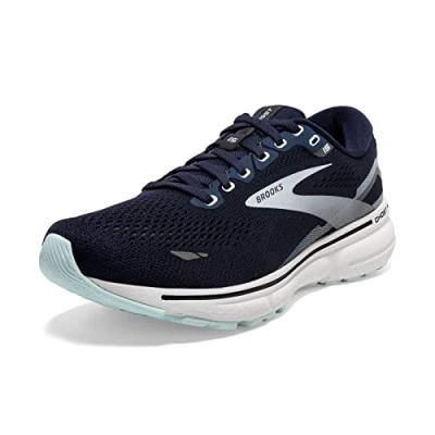 Image of Brooks Women&#039;s Ghost 15 Sneaker, Peacot/Pearl/Salt Air, 3 UK