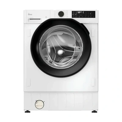 Image of HOOVER H Wash &amp; Dry 400 BH4SD696M6DB9 80 Integrated WiFi enabled 9 kg Washer Dryer, Black,White
