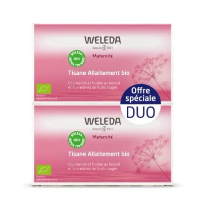 Image of Weleda Maternity Breastfeeding Herbal Tea Red Fruits Organic 2 x 20 Sachets