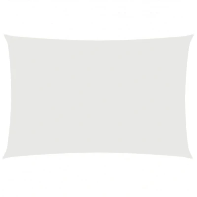Image of vidaXL Sunshade Sail Oxford Fabric Rectangular 2x4 m White