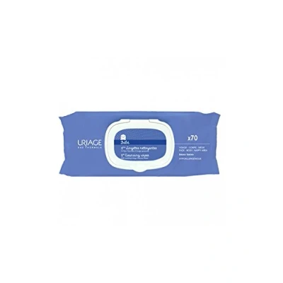 Image of Uriage Bebe 1st Cleansing Wipes 70