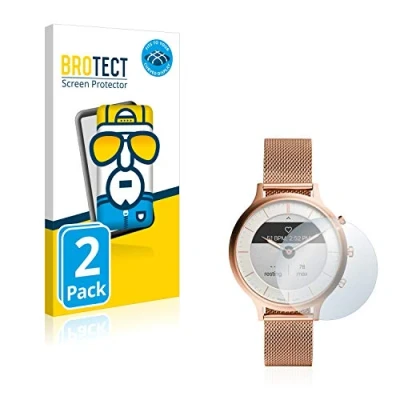 Image of brotect 3D Curved Screen Protector compatible with Fossil Charter HR (2 Pack) Full Coverage