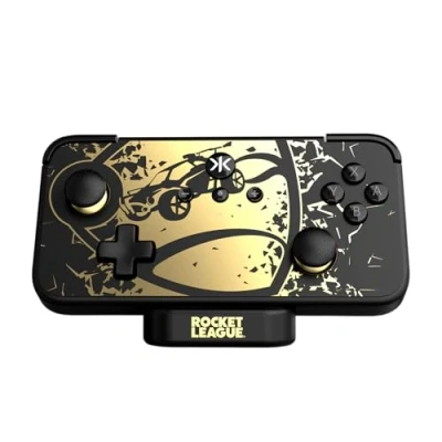 Image of CRKD NEO S Wireless Collectible Controller Designed for Nintendo Switch, PC, Mobile &amp; Smart TV Gaming (Rocket League Gold Edition)