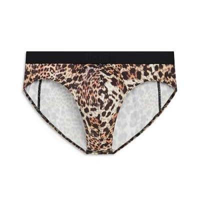 Image of 2(X)IST mens Sliq BriefBriefs, Mixed Leopard, S