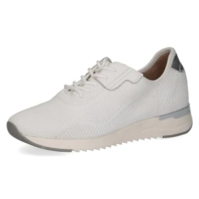 Image of CAPRICE Women&#039;s 9 23799 43 Sneaker, White Knit, 6 UK