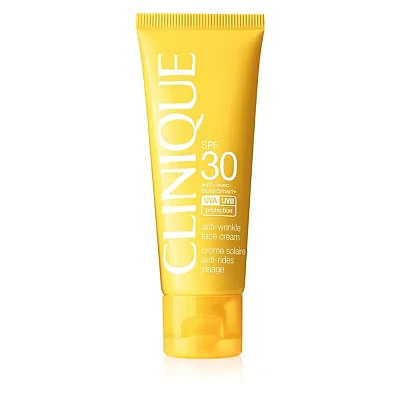 Image of Clinique Sun Anti Wrinkle Face Cream SPF30 Oil Free 50ml