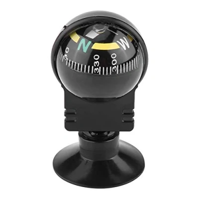 Image of Suuonee Dash Mount Compass, Adjustable Compass Navigation Hiking Direction Pointing Guide Ball Car Truck Outdoor