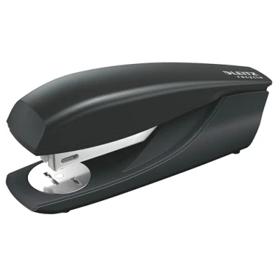 Image of Leitz Stapler, 30 Sheets, Includes Staples, Integrated Staple Remover, 100% Recyclable, Eco Friendly, NeXXt Recycle Range, 56040095, Black