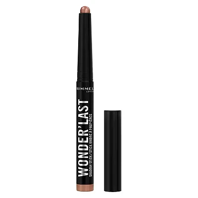 Image of Rimmel Wonder&#039;Last Shadow Stick, 008 Galactic Green, Easy To Apply, One Swipe Eyeshadow, Lasts All Day, Ultra Creamy Formula, Buildable, Smudgeproof, Vegan