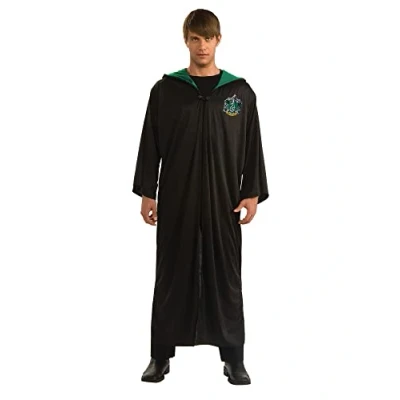 Image of Rubie&#039;s Official Harry Potter Slytherin Robe Adults Costume Medium Halloween