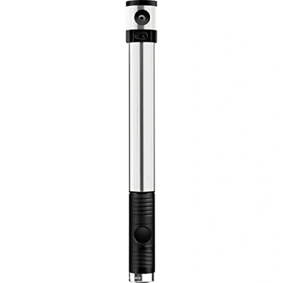 Image of Crankbrothers Klic HV Mini Pump with Gauge, Silver