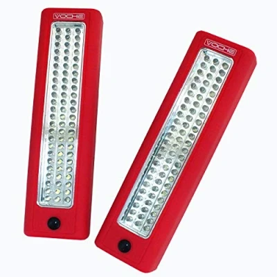 Image of 2 Pack Ultra Bright 72 LED Magnetic Work Lights with Hanging Hooks
