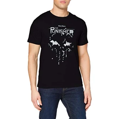 Image of cotton division Men&#039;s MEPUNIVTS005 T Shirt, Black, XXL